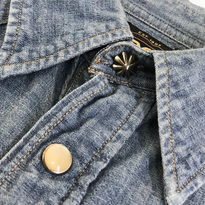 RRL(RALPH LAUREN) | ダブルアールエルラルフローレン ウエスタンシャツ デニムシャツ その他トップス ブルー サイズ：1【倉吉店】