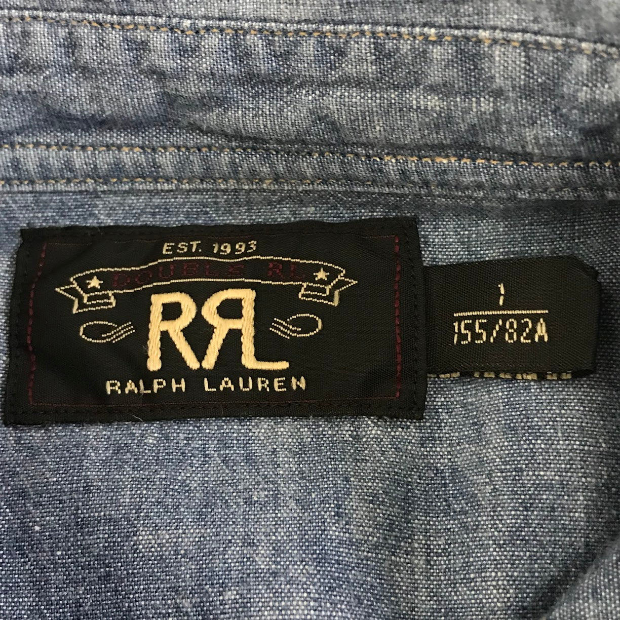 RRL(RALPH LAUREN) | ダブルアールエルラルフローレン ウエスタンシャツ デニムシャツ その他トップス ブルー サイズ：1【倉吉店】