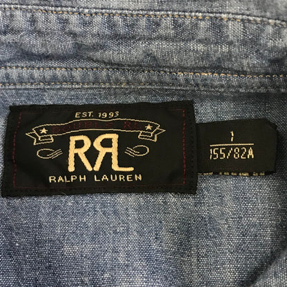 RRL(RALPH LAUREN) | ダブルアールエルラルフローレン ウエスタンシャツ デニムシャツ その他トップス ブルー サイズ：1【倉吉店】