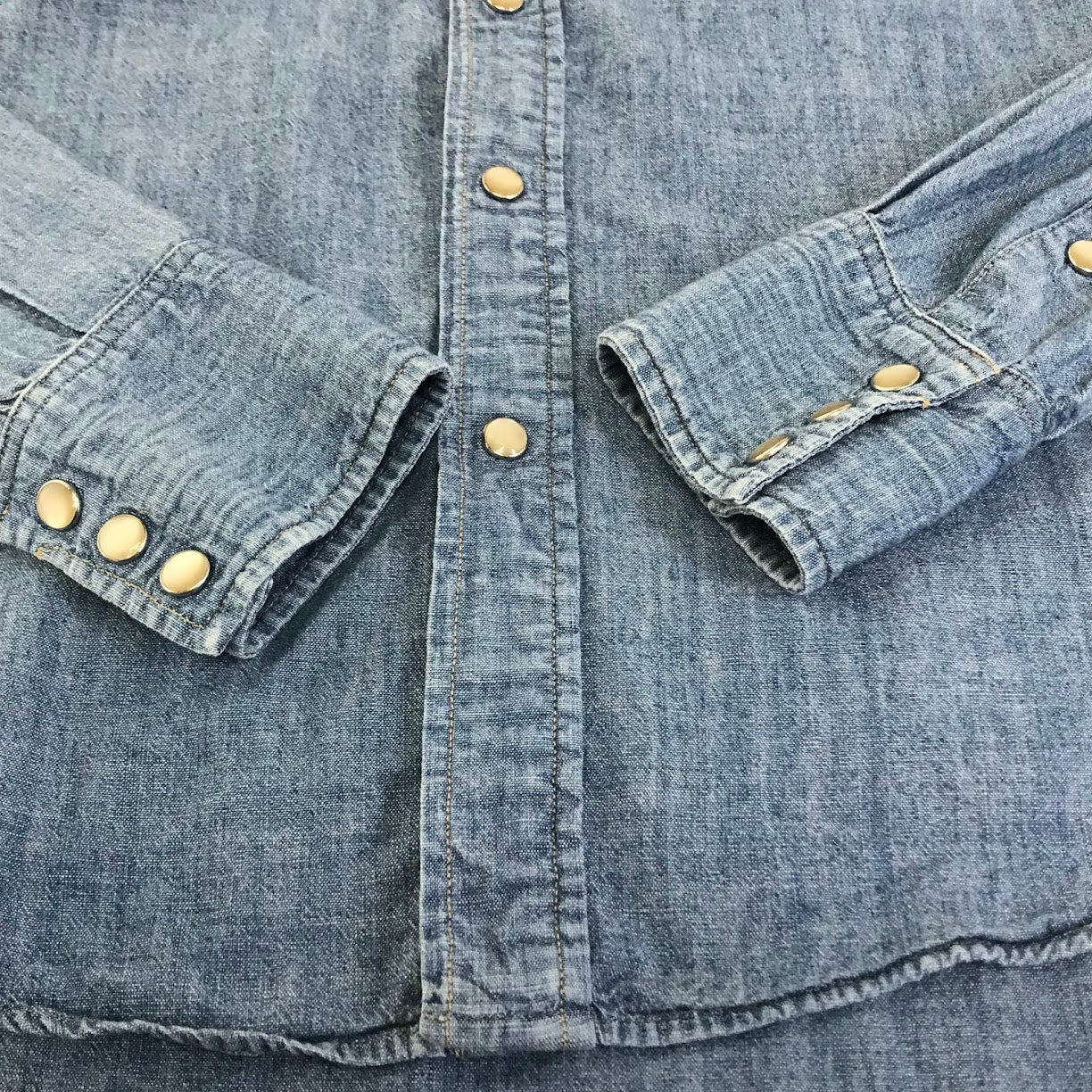 RRL(RALPH LAUREN) | ダブルアールエルラルフローレン ウエスタンシャツ デニムシャツ その他トップス ブルー サイズ：1【倉吉店】