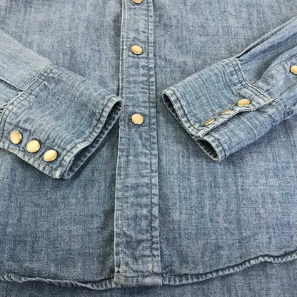 RRL(RALPH LAUREN) | ダブルアールエルラルフローレン ウエスタンシャツ デニムシャツ その他トップス ブルー サイズ：1【倉吉店】