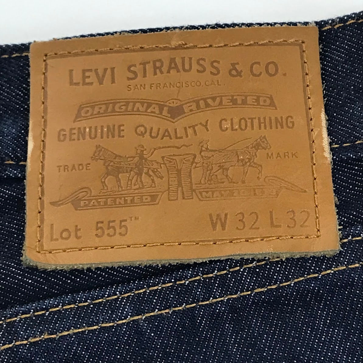 Levi's | リーバイス PREMIUM 555? リラックスストレート デニムパンツ 000LO-0000 インディゴ サイズ：32【倉吉店】