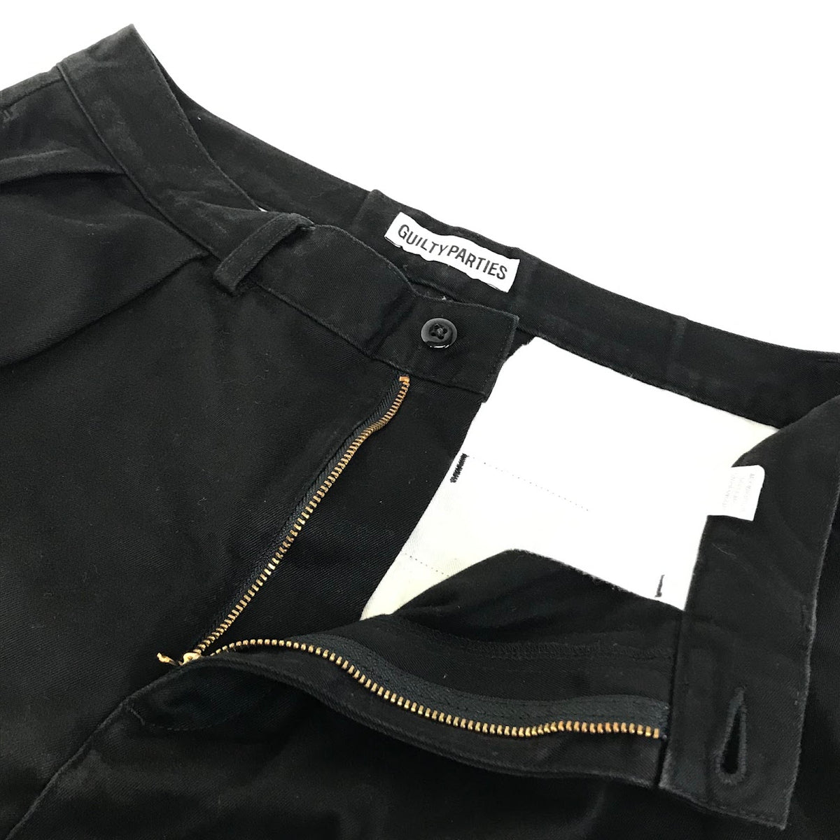 WACKOMARIA | ワコマリア DOUBLE PLEATED CHINO SHORT TROUSERS ハーフパンツ ショートパンツ 25SS-WMP-PT14 ブラック サイズ：M【倉吉店】