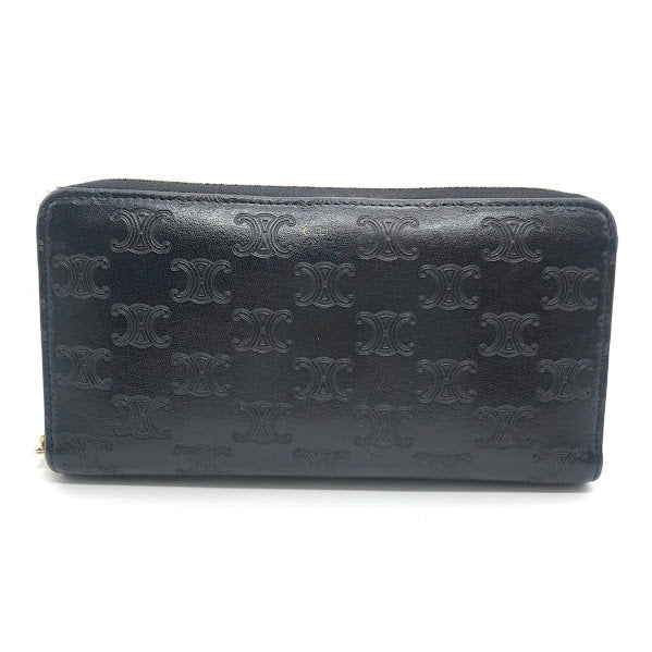CELINE | セリーヌ LARGE ZIPPED WALLET トリオンフ ラウンドファスナー財布 長財布 10B553BFU【倉吉店】
