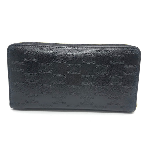 CELINE | セリーヌ LARGE ZIPPED WALLET トリオンフ ラウンドファスナー財布 長財布 10B553BFU【倉吉店】