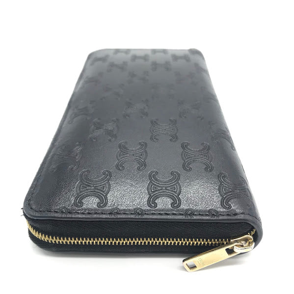 CELINE | セリーヌ LARGE ZIPPED WALLET トリオンフ ラウンドファスナー財布 長財布 10B553BFU【倉吉店】