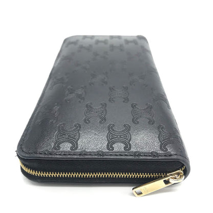 CELINE | セリーヌ LARGE ZIPPED WALLET トリオンフ ラウンドファスナー財布 長財布 10B553BFU【倉吉店】