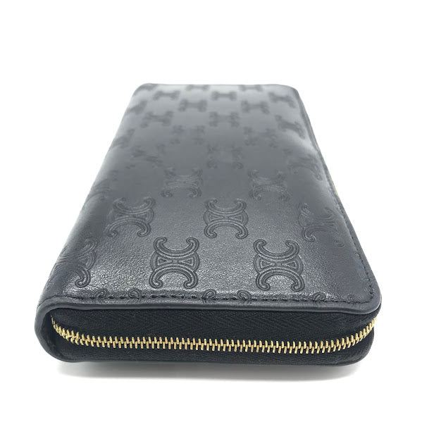 CELINE | セリーヌ LARGE ZIPPED WALLET トリオンフ ラウンドファスナー財布 長財布 10B553BFU【倉吉店】