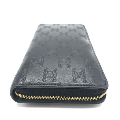 CELINE | セリーヌ LARGE ZIPPED WALLET トリオンフ ラウンドファスナー財布 長財布 10B553BFU【倉吉店】