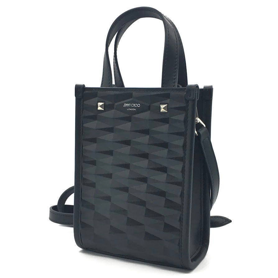 JIMMY CHOO | ジミーチュウ MININSTOTE BZU ショルダーバッグ ブラック【倉吉店】