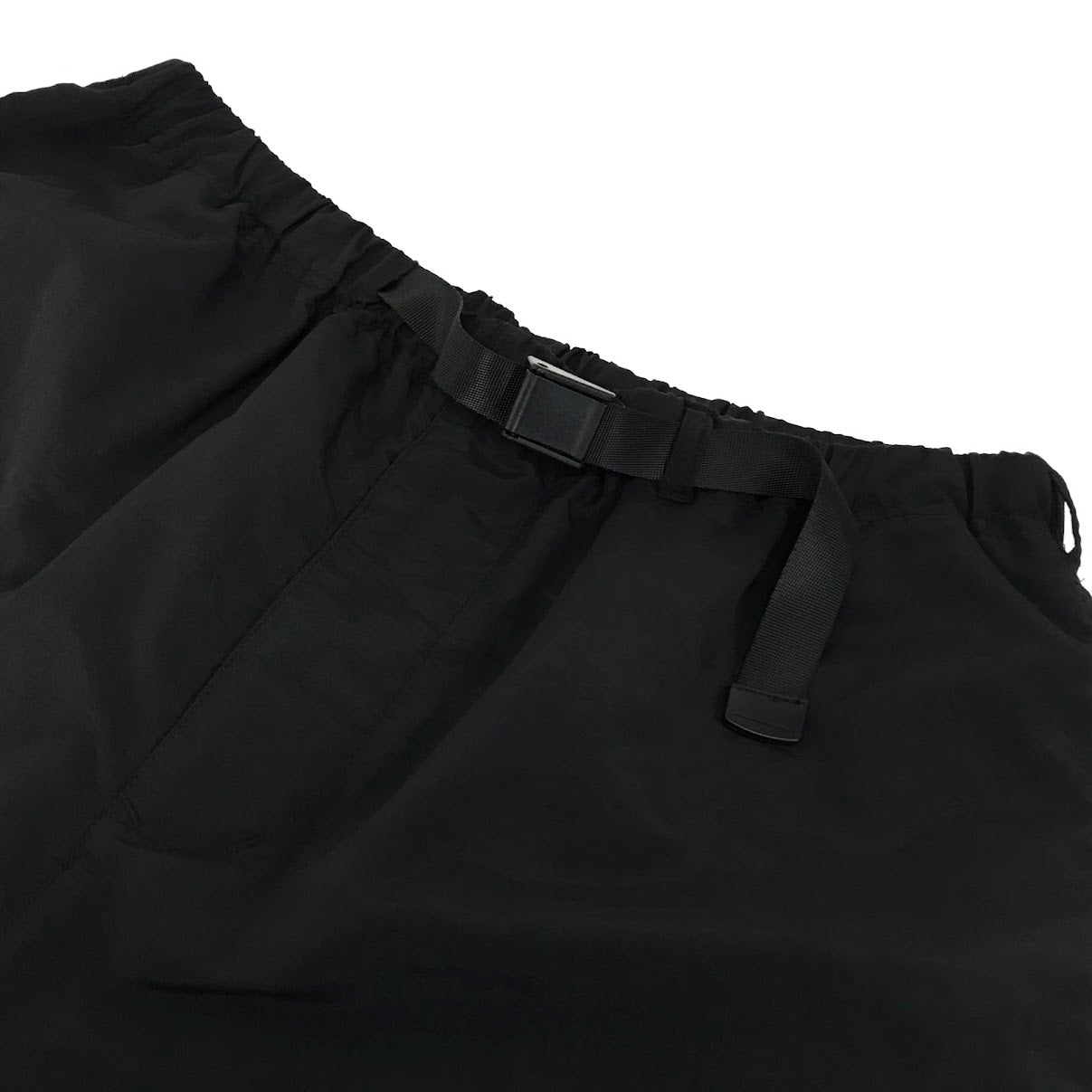 NO COFFEE | ノーコーヒー N LOGO NYLON SHORT PANT ハーフパンツ ショートパンツ ブラック サイズ：M【倉吉店】【代金引換不可・日時指定不可】【ポスト投函】