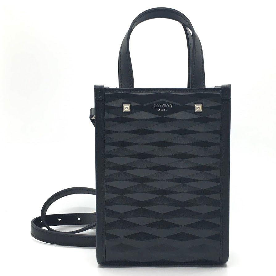 JIMMY CHOO | ジミーチュウ MININSTOTE BZU ショルダーバッグ ブラック【倉吉店】