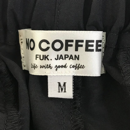 NO COFFEE | ノーコーヒー N LOGO NYLON SHORT PANT ハーフパンツ ショートパンツ ブラック サイズ：M【倉吉店】【代金引換不可・日時指定不可】【ポスト投函】