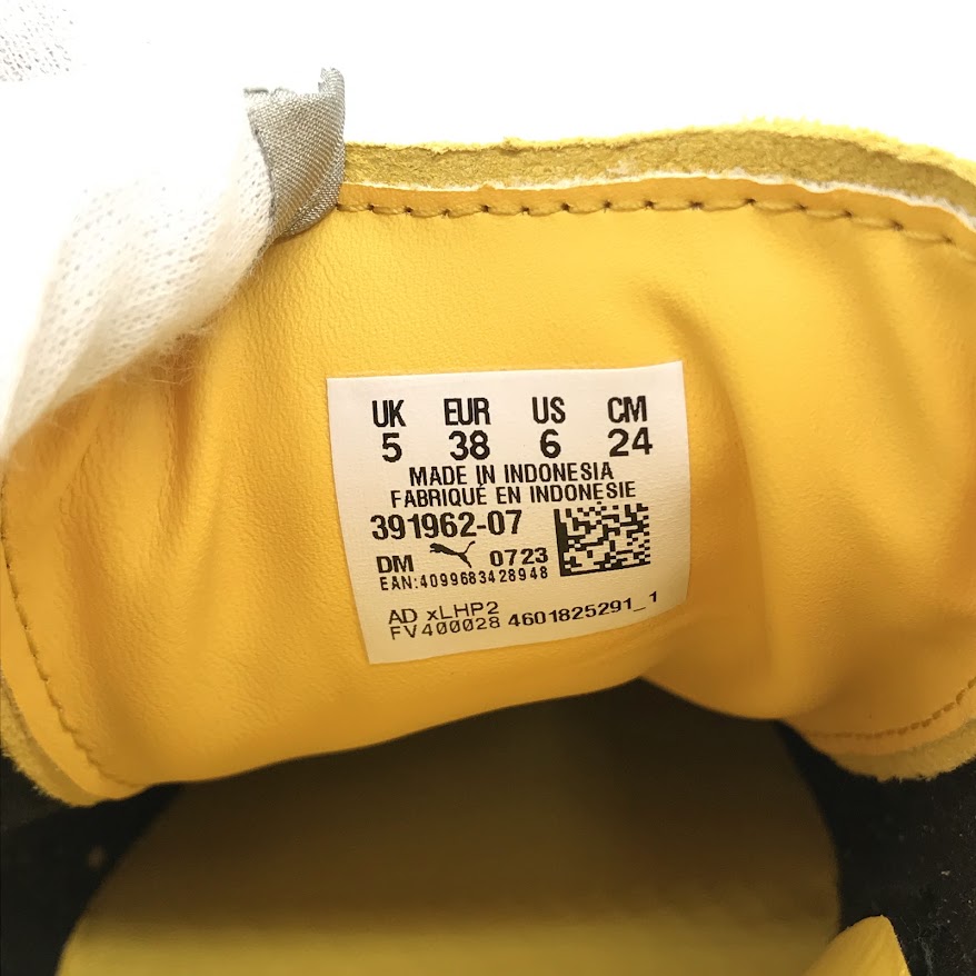 PUMA | プーマ CLYDE OG スニーカー 391962-07 イエロー 24cm【倉吉店】