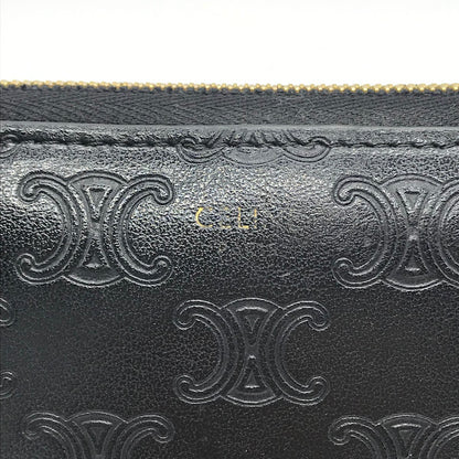 CELINE | セリーヌ LARGE ZIPPED WALLET トリオンフ ラウンドファスナー財布 長財布 10B553BFU【倉吉店】