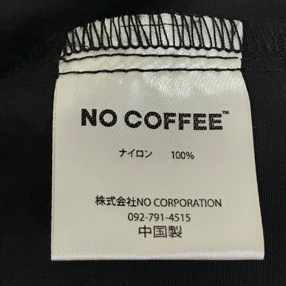 NO COFFEE | ノーコーヒー N LOGO NYLON SHORT PANT ハーフパンツ ショートパンツ ブラック サイズ：M【倉吉店】【代金引換不可・日時指定不可】【ポスト投函】