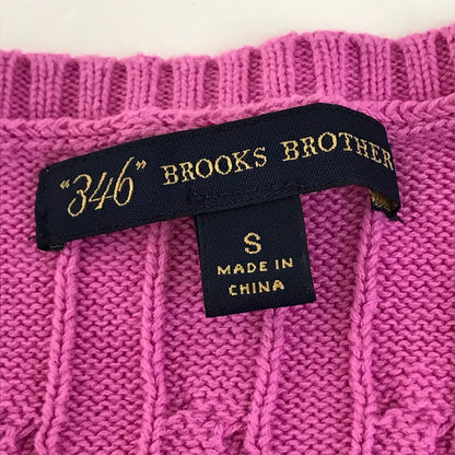 Brooks Brothers | ブルックスブラザーズ ケーブル編みニット セーター 4139-105S1 ピンク サイズ：S【倉吉店】