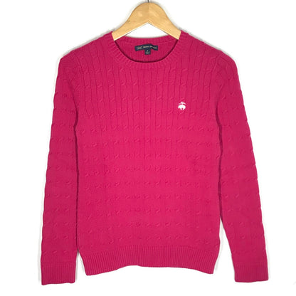 Brooks Brothers | ブルックスブラザーズ ケーブル編みニット セーター 3731-035SW1 ピンク サイズ：S【倉吉店】
