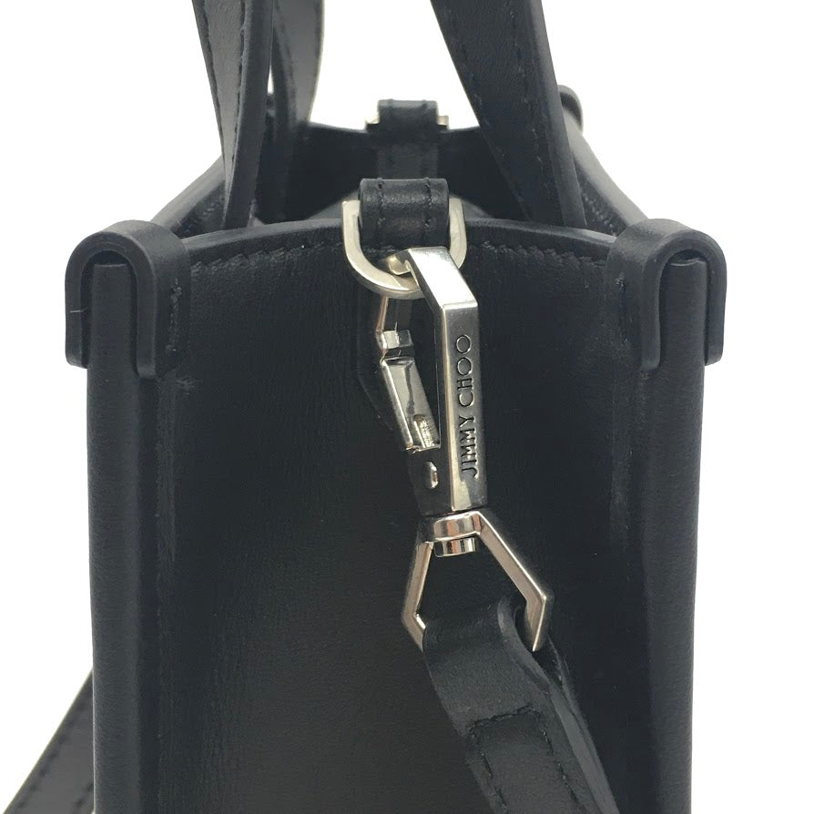 JIMMY CHOO | ジミーチュウ MININSTOTE BZU ショルダーバッグ ブラック【倉吉店】
