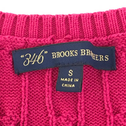 Brooks Brothers | ブルックスブラザーズ ケーブル編みニット セーター 3731-035SW1 ピンク サイズ：S【倉吉店】