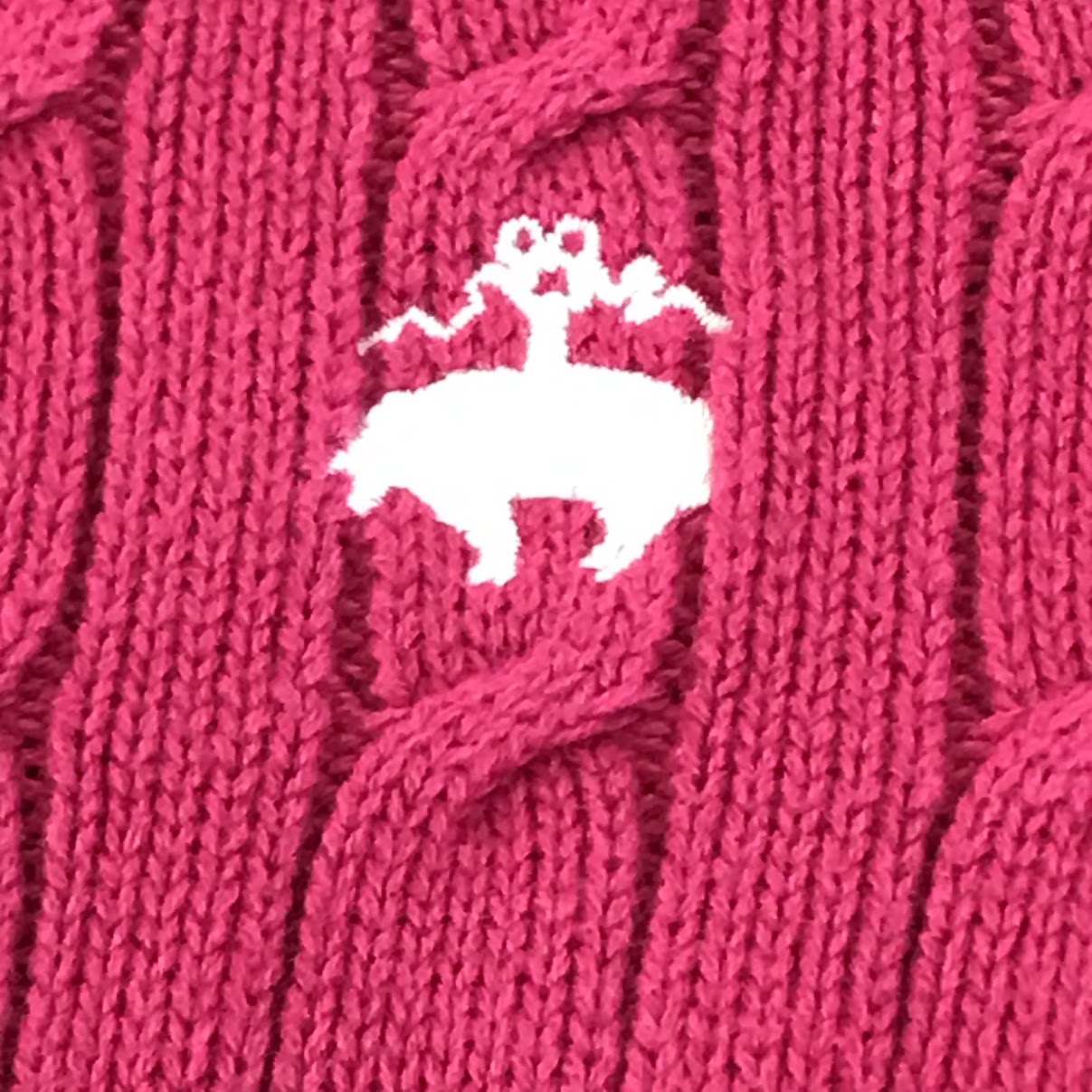 Brooks Brothers | ブルックスブラザーズ ケーブル編みニット セーター 3731-035SW1 ピンク サイズ：S【倉吉店】