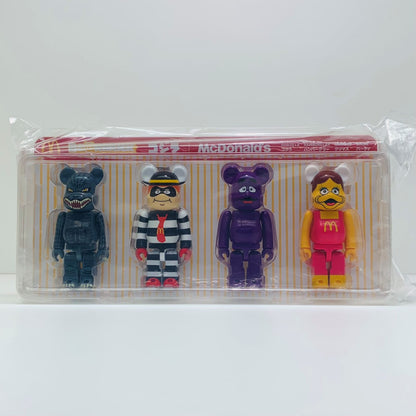 【中古】 BE＠RBRICK-ベアブリック-ゴジラVSマクドナルド150%4体セットマクドナルド限定【フィギュア】【飾磨店】