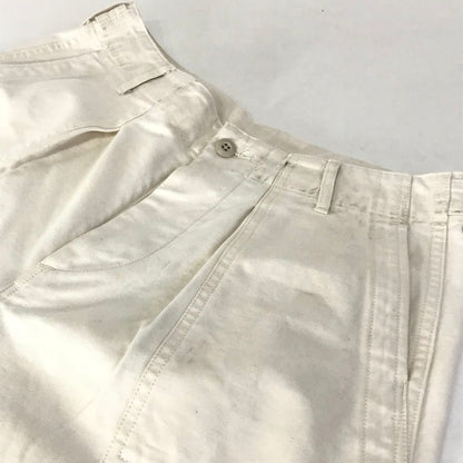 D.C.WHITE｜ディーシーホワイト Fatigue Wide Pants ファティーグ ワイドパンツ ベイカーパンツ パンツ D233858 ホワイト サイズ：M【倉吉店】