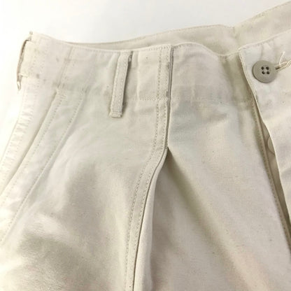D.C.WHITE｜ディーシーホワイト Fatigue Wide Pants ファティーグ ワイドパンツ ベイカーパンツ パンツ D233858 ホワイト サイズ：M【倉吉店】