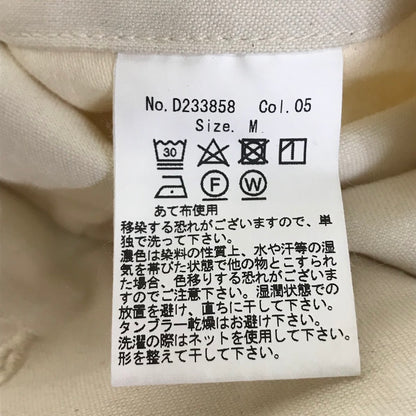 D.C.WHITE｜ディーシーホワイト Fatigue Wide Pants ファティーグ ワイドパンツ ベイカーパンツ パンツ D233858 ホワイト サイズ：M【倉吉店】