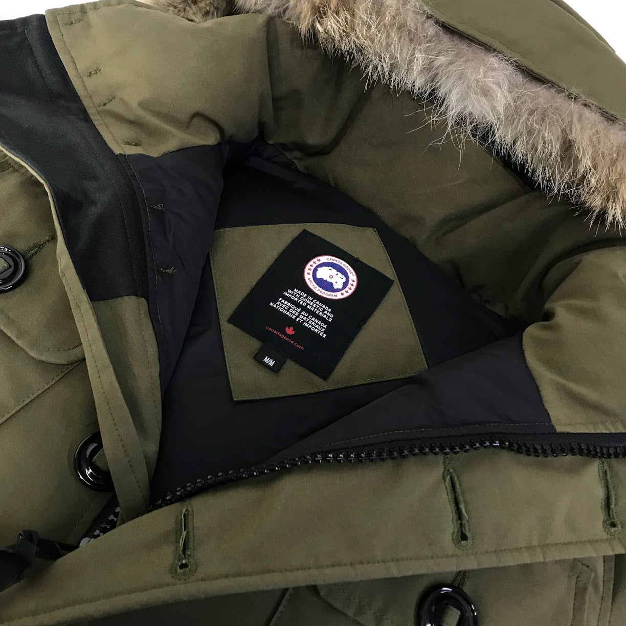 CANADA GOOSE | カナダグース RUSSELL PARKA ラッセルパーカ ダウンジャケット 2301JM カーキ サイズ：M【倉吉店】