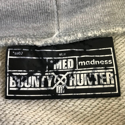 BOUNTY HUNTER | バウンティーハンター ロゴプリント ボムプリント プルオーバーパーカー パーカー グレー サイズ：M【倉吉店】