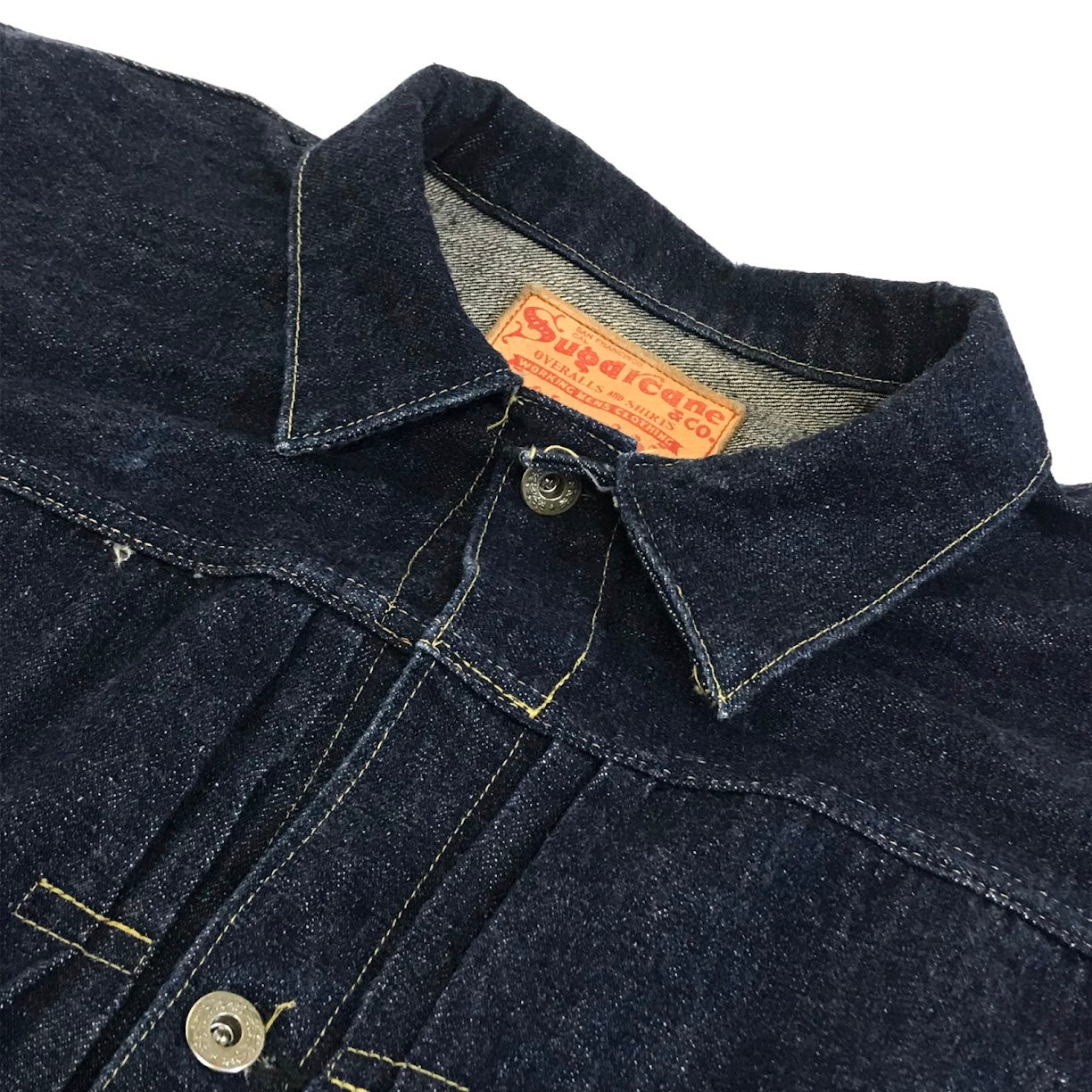 SUGAR CANE | シュガーケーン 14oz. BLUE DENIM BLOUSE ’S1945’ デニム SC19010 インディゴ サイズ：42【倉吉店】
