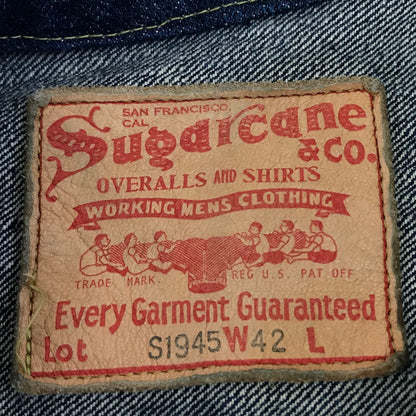 SUGAR CANE | シュガーケーン 14oz. BLUE DENIM BLOUSE ’S1945’ デニム SC19010 インディゴ サイズ：42【倉吉店】