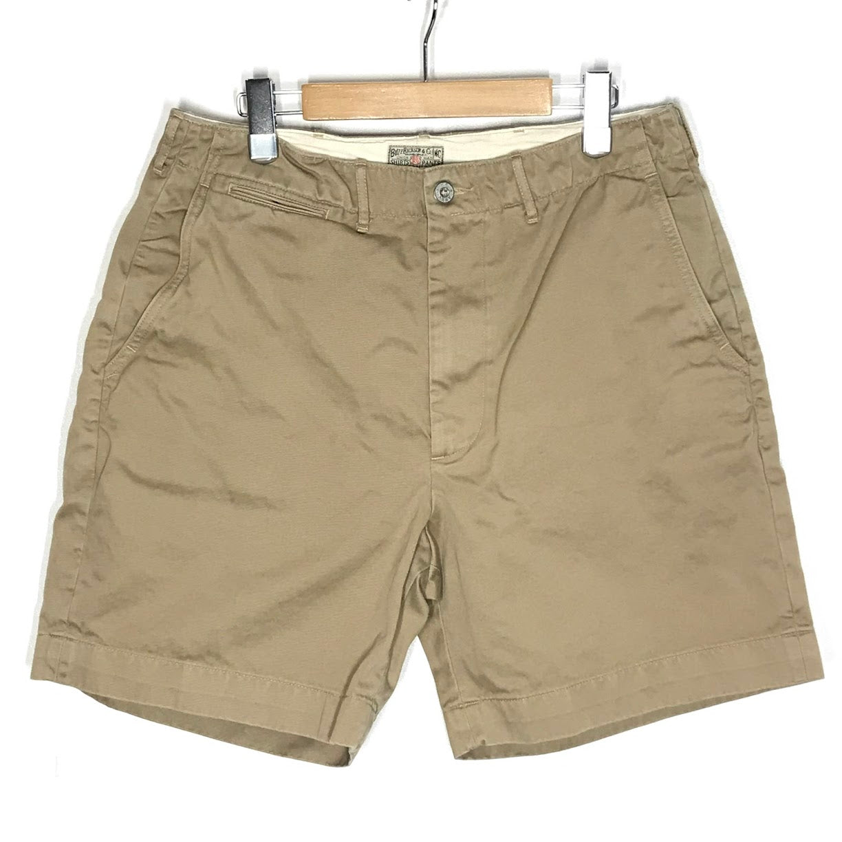 Buzz Rickson's | バズリクソンズ EARLY MILITARY CHINOS (MOD.) ハーフパンツ ショートパンツ BR52381 カーキ サイズ：38【倉吉店】