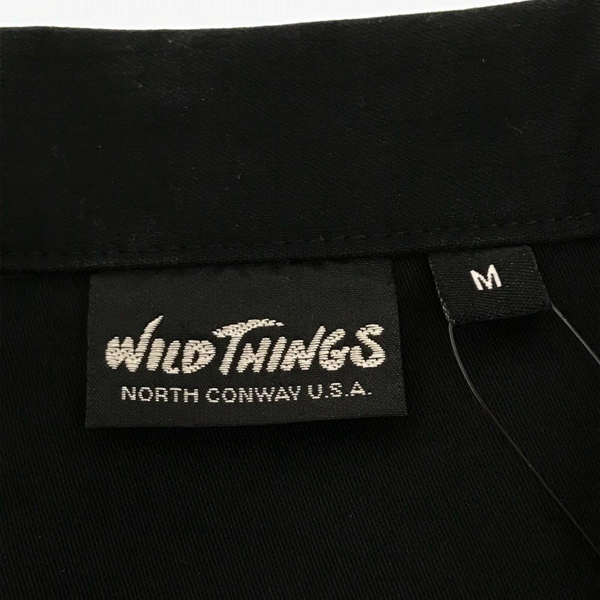 WILD THINGS | ワイルドシングス BACK SATIN FIELD JACKET ミリタリージャケット WT21005AD ブラック サイズ：M【倉吉店】