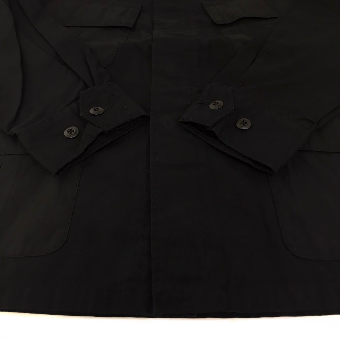 WILD THINGS | ワイルドシングス BACK SATIN FIELD JACKET ミリタリージャケット WT21005AD ブラック サイズ：M【倉吉店】