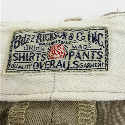 Buzz Rickson's | バズリクソンズ EARLY MILITARY CHINOS (MOD.) ハーフパンツ ショートパンツ BR52381 カーキ サイズ：38【倉吉店】