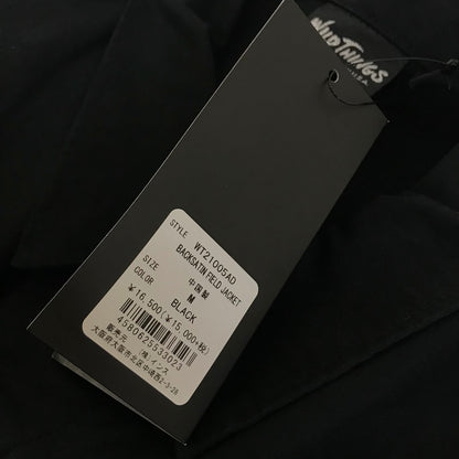 WILD THINGS | ワイルドシングス BACK SATIN FIELD JACKET ミリタリージャケット WT21005AD ブラック サイズ：M【倉吉店】