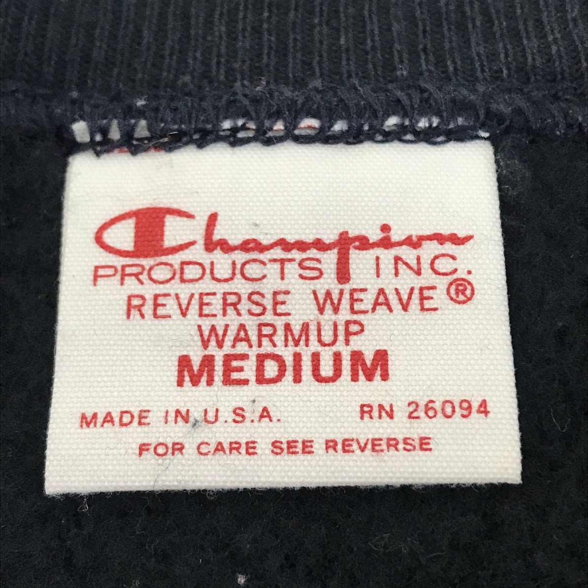 Champion | チャンピオン 赤タグ REVERSE WEAVE スウェット C5-U001 ネイビー サイズ：M【倉吉店】