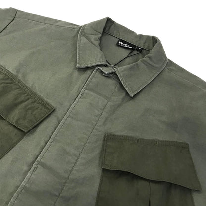WILD THINGS | ワイルドシングス BACK SATIN FIELD JACKET ミリタリージャケット WT21005AD カーキグリーン サイズ：M【倉吉店】