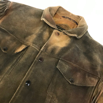 schott | ショット RANCHER JACKET フリンジジャケット レザー ブラウン【倉吉店】