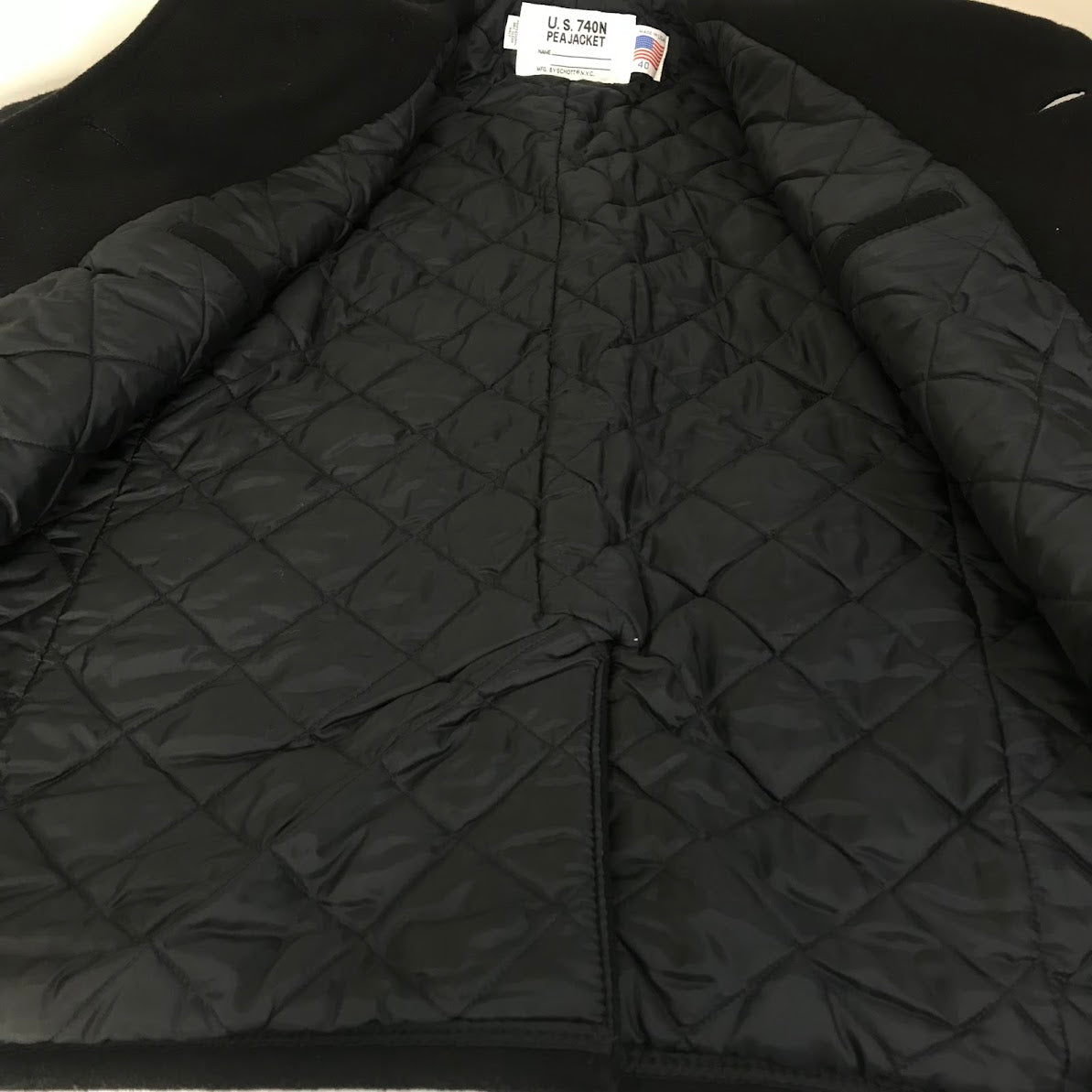 schott | ショット U.S.740N PEA JACKET ピーコート ブラック サイズ：40【倉吉店】