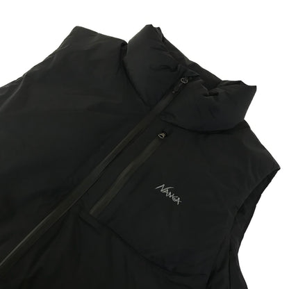 NANGA | ナンガ AURORA TEX STAND COLLAR DOWN VEST オーロラテックス ダウンベスト ND2441-1N010 ブラック サイズ：L【倉吉店】