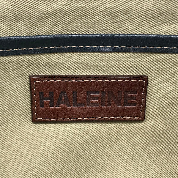HALEINE｜アレンヌ レザー ウエストバッグ ブルー【倉吉店】