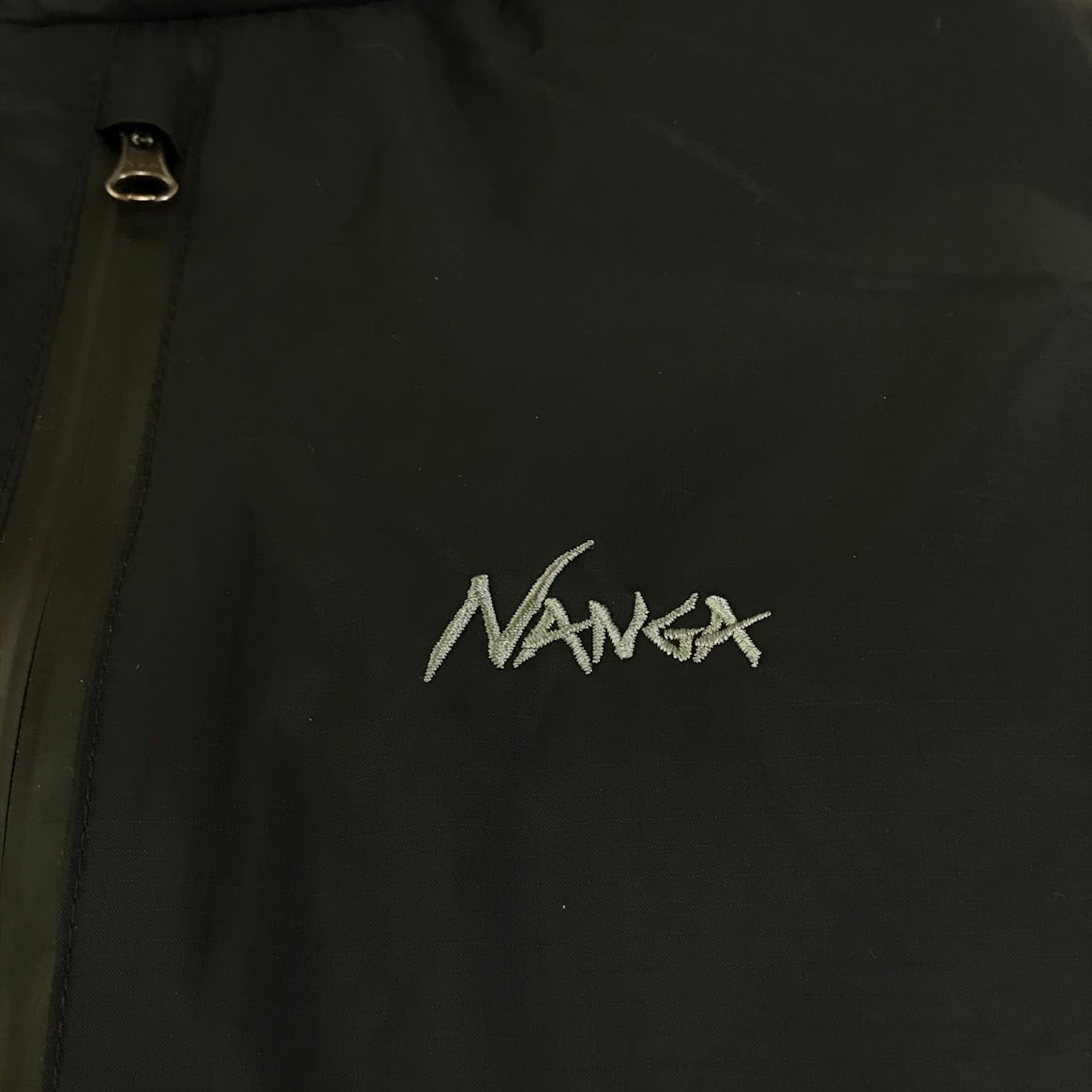 NANGA | ナンガ AURORA TEX STAND COLLAR DOWN VEST オーロラテックス ダウンベスト ND2441-1N010 ブラック サイズ：L【倉吉店】