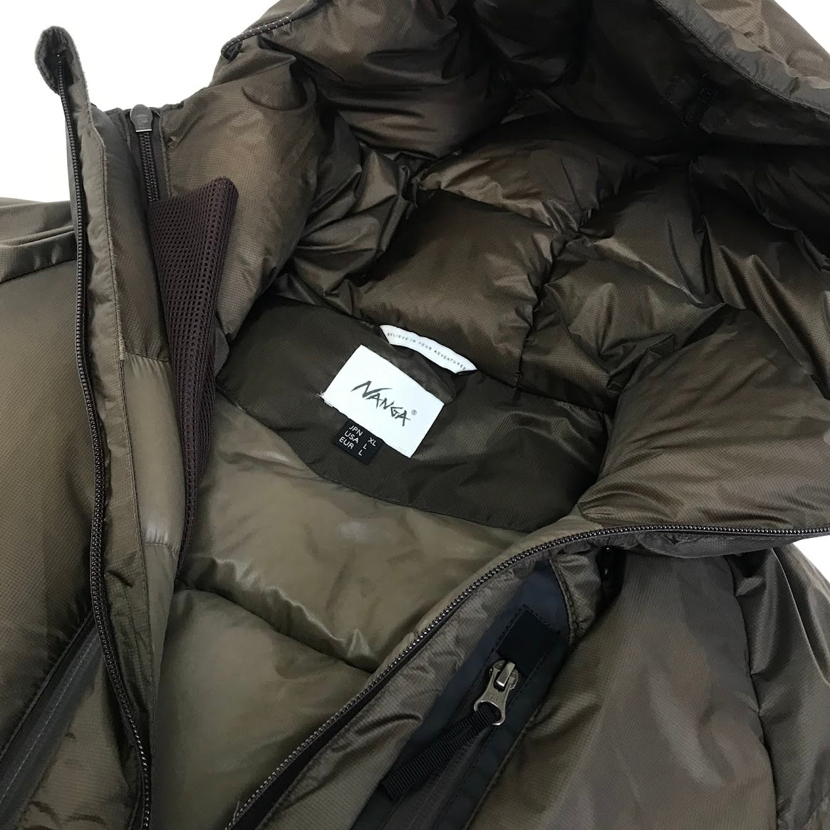 NANGA | ナンガ AURORA LIGHT DOWN JACKET オーロラライト ダウンジャケット F000010 ブラウン サイズ：XL【倉吉店】