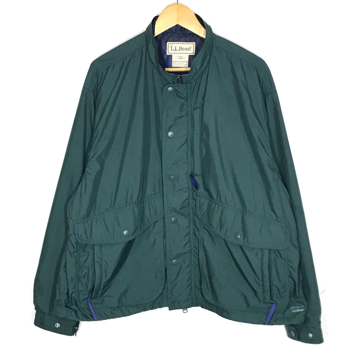 L.L.Bean | エルエルビーン Windy Ridge Jacket ウィンディ・リッジ・ジャケット ナイロンジャケット 4175-5060 グリーン サイズ：L【倉吉店】