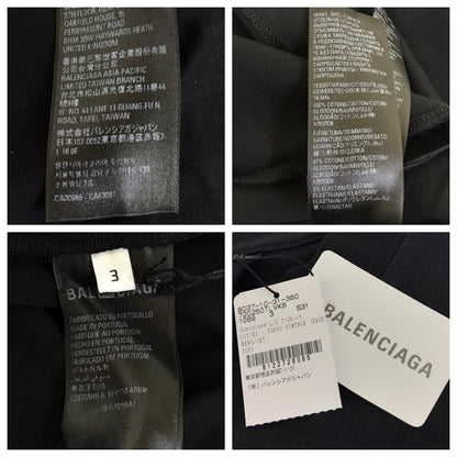 BALENCIAGA | バレンシアガ オーバーサイズ TOKYOロゴ 長袖Ｔシャツ 720250 TLVK6 ブラック サイズ：3【倉吉店】