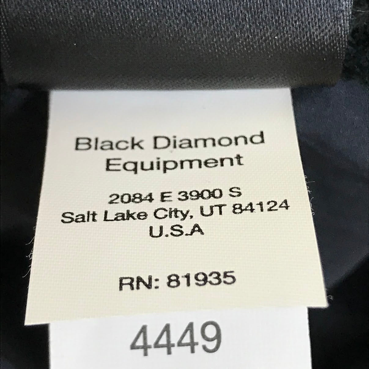 Black Diamond | ブラックダイアモンド アルパインスタートインサレーティッド ナイロンジャケット ブラック サイズ：L【倉吉店】