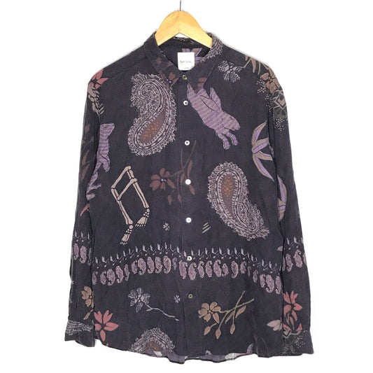 Paul Smith | ポール・スミス 'Rabbit Bandana' 総柄プリントシャツ 長袖シャツ 213315 006LN サイズ：XL【倉吉店】